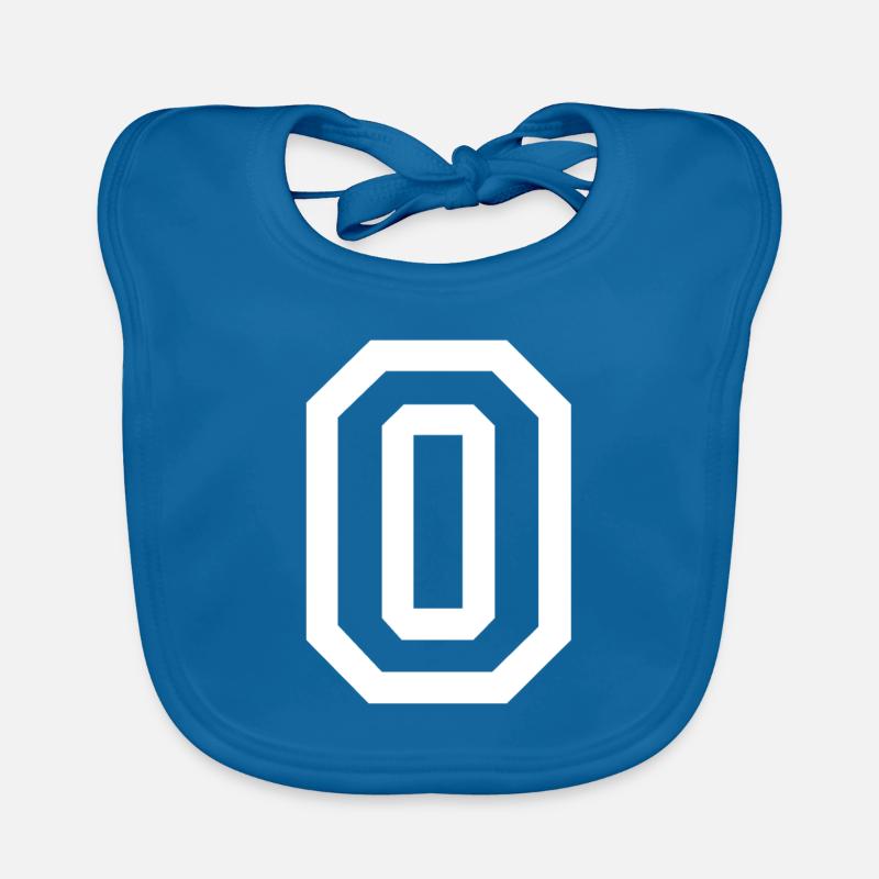 letter O Organic Baby Bibs