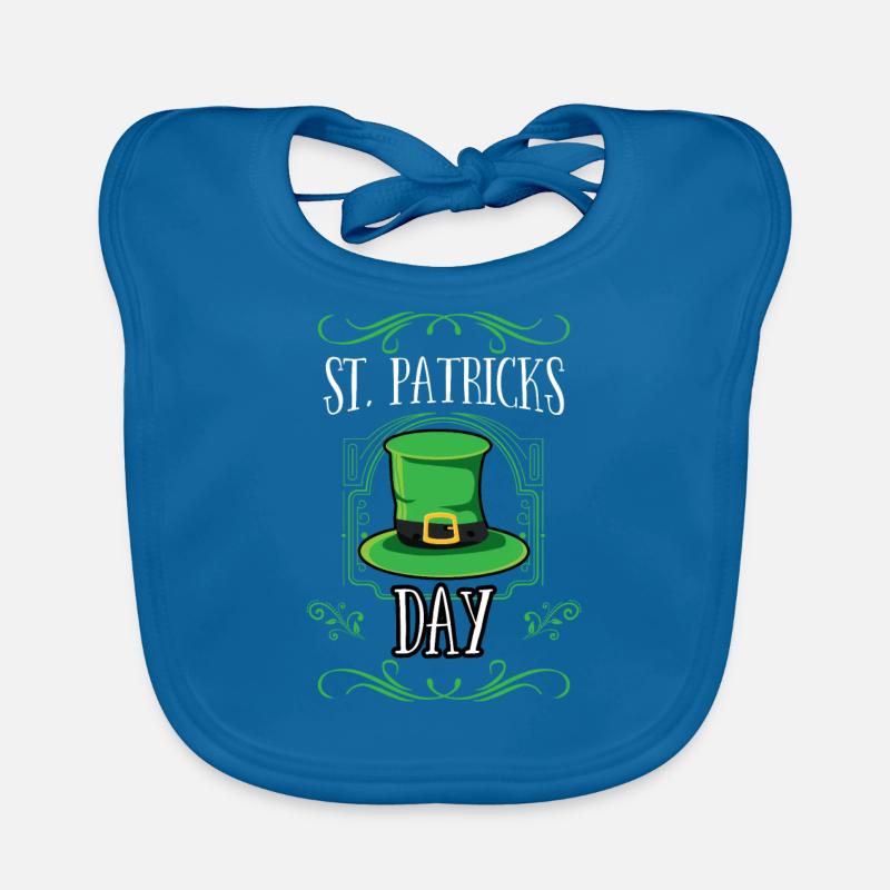 Saint-Patrick Saint-Patrick Irlande Irlandais Bavoir bio Bébé