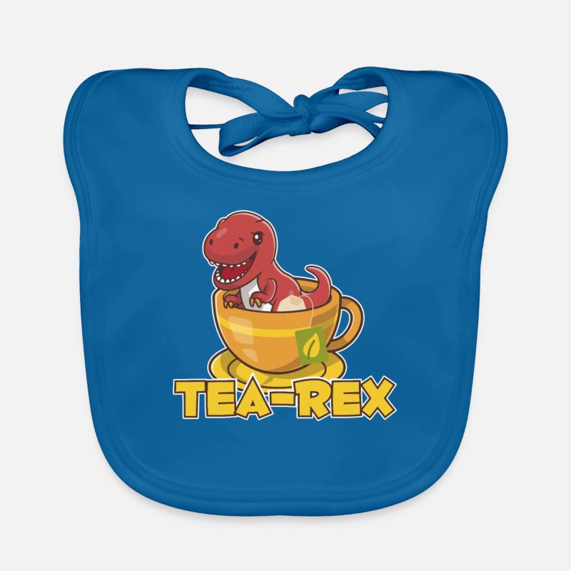 T-Rex Tee Rex Thé Rex Bavoir bio Bébé