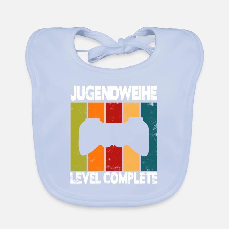 Jugendweihe Level Complete Baby Bio-Lätzchen