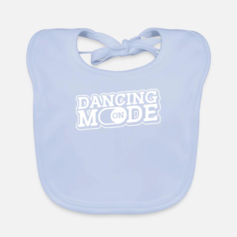 Dancing Dancer Dance Organic Baby Bibs