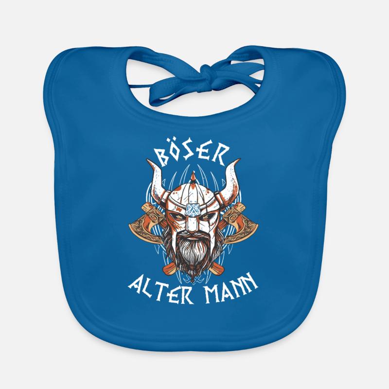 Odin Wikinger Valhalla Vikinger Hammer Thor Odin Baby Bio-Lätzchen
