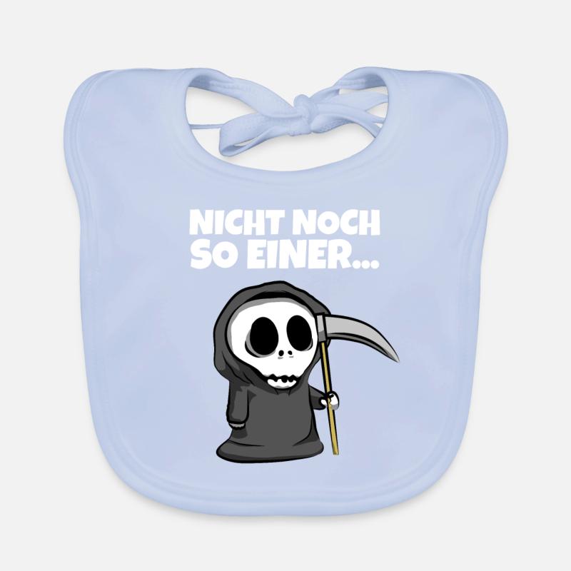 Nicht noch so einer... - Sensenmann Grim Reaper Baby Bio-Lätzchen