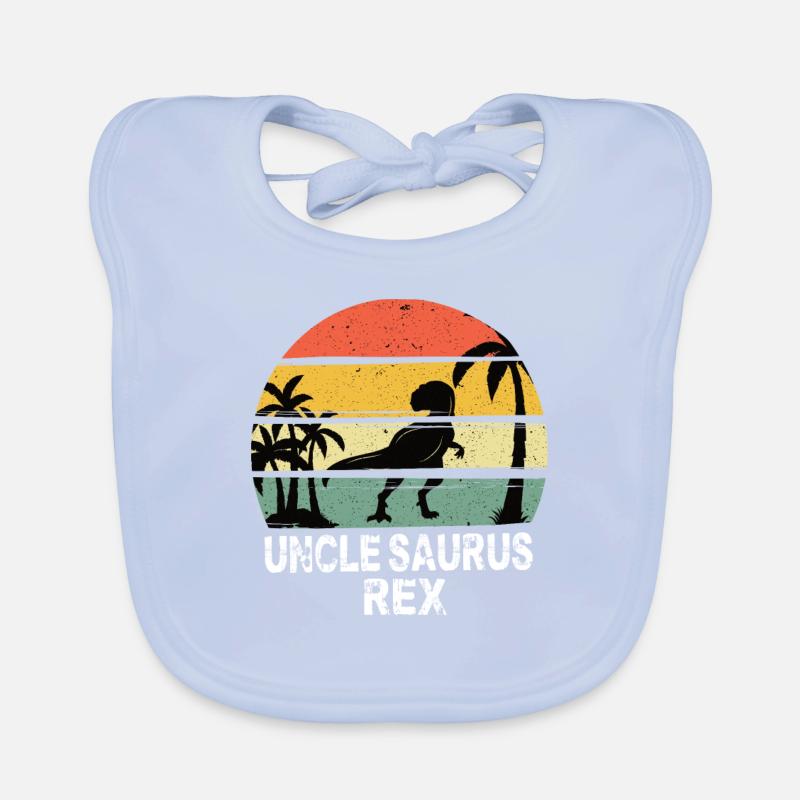 Uncle Saurus Rex Baby Bio-Lätzchen
