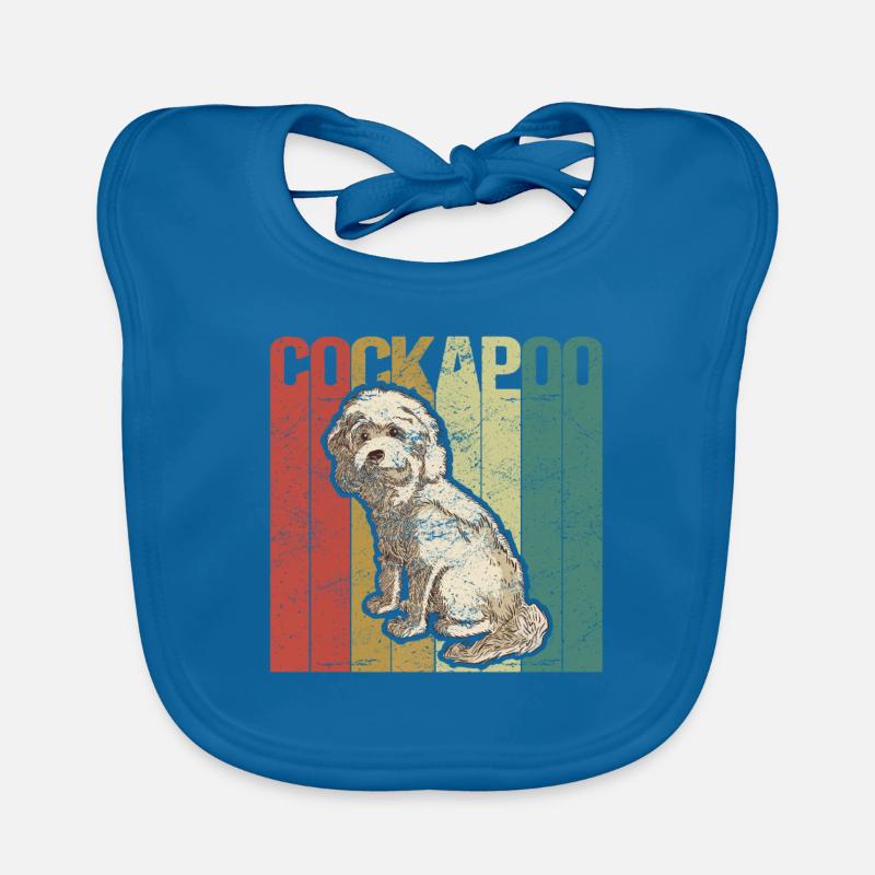 | pour chiens Cockapoo Cockerpoo Spoodle Cadeau Bavoir bio Bébé