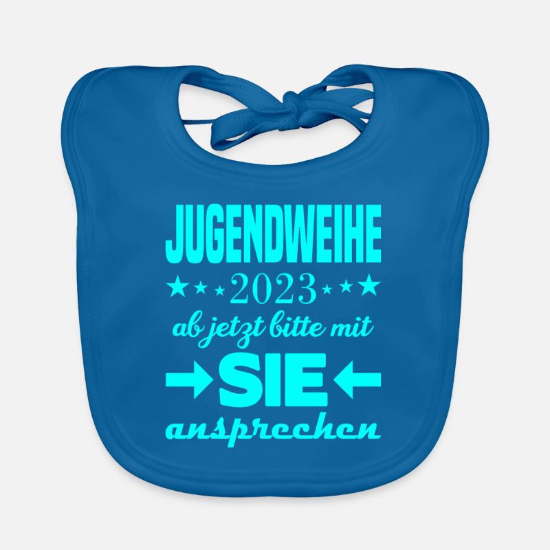 Jugendweihe 2023 Baby Bio-Lätzchen