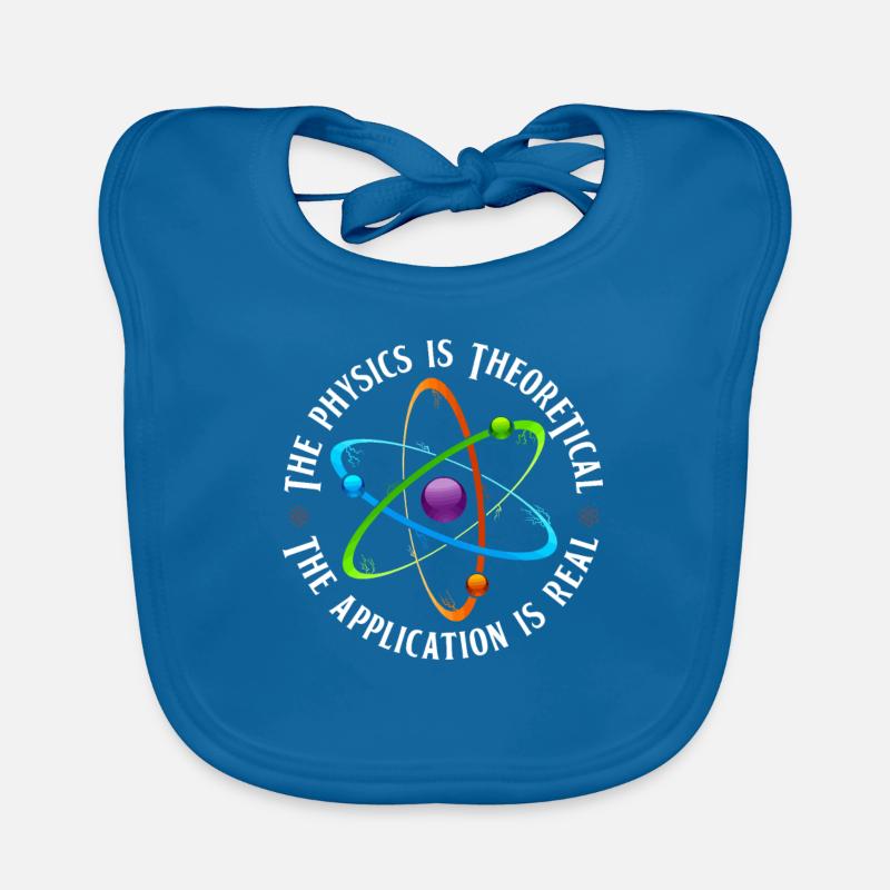 Physics Physicist Organic Baby Bibs
