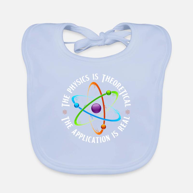 Physics Physicist Organic Baby Bibs