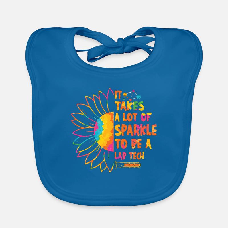 Technicien de laboratoire Science Sparkle Gift Bavoir bio Bébé