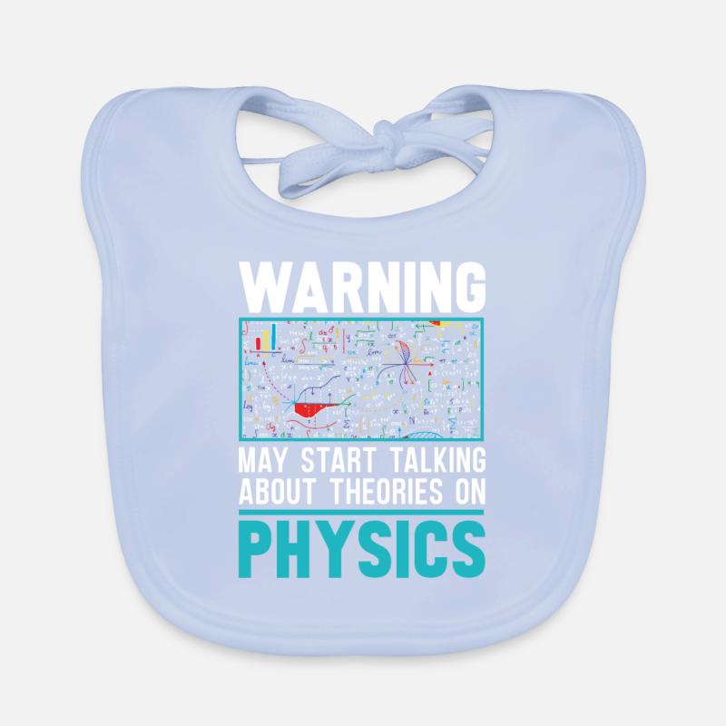 Physics Physicist Organic Baby Bibs