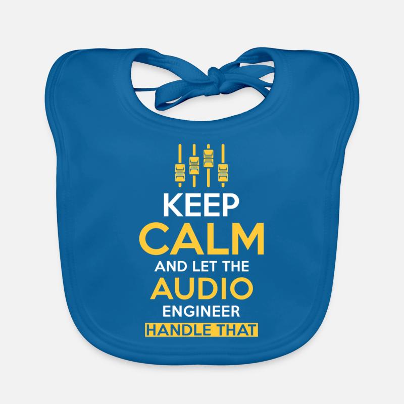 Audio Engineer Sound Engineer Gift Organic Baby Bibs