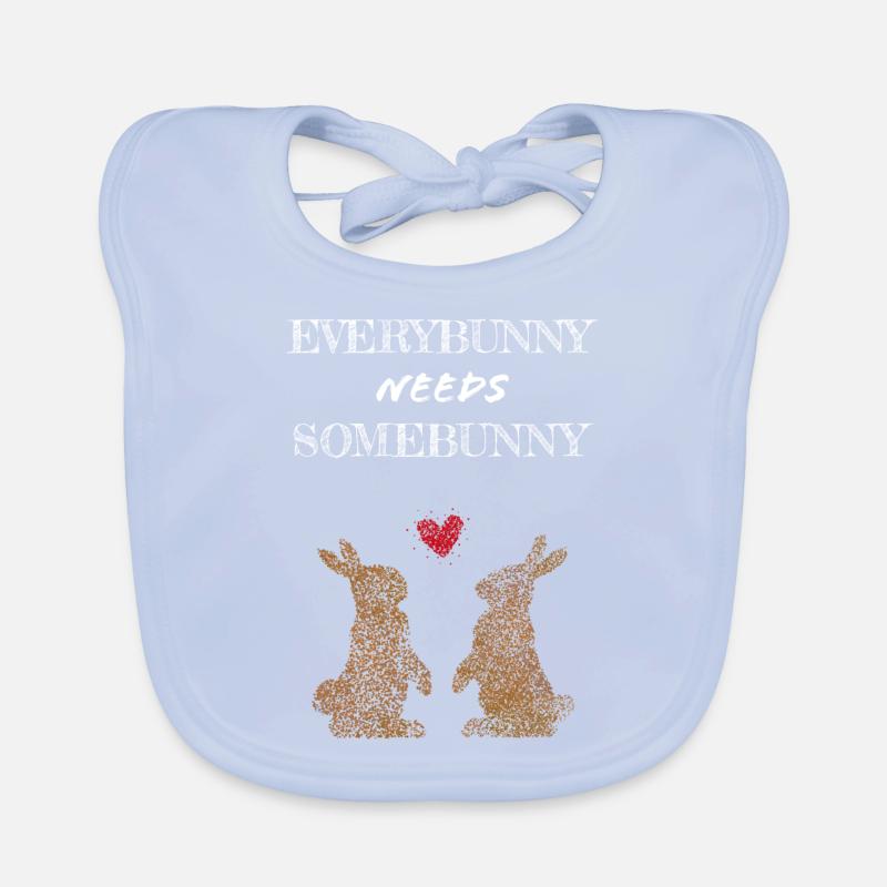 Rabbit Rabbit Rabbit Carnickel Organic Baby Bibs