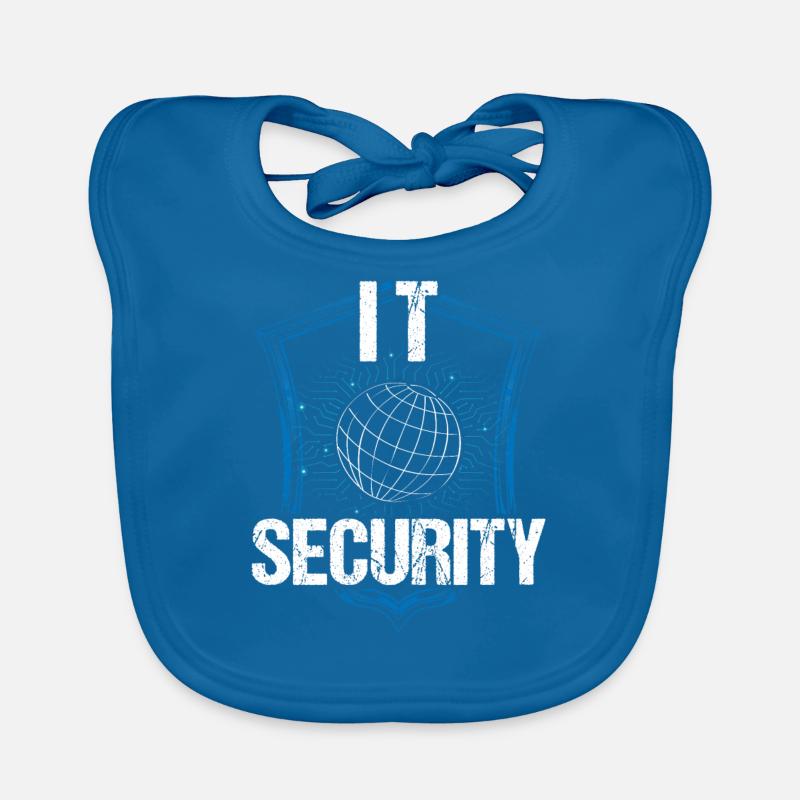 It Security Hack Hacker Hacking Cybersecurity Organic Baby Bibs