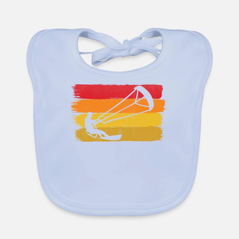 Kitesurfing Kite Windsurfing Kiteboarding Baby Bio-Lätzchen