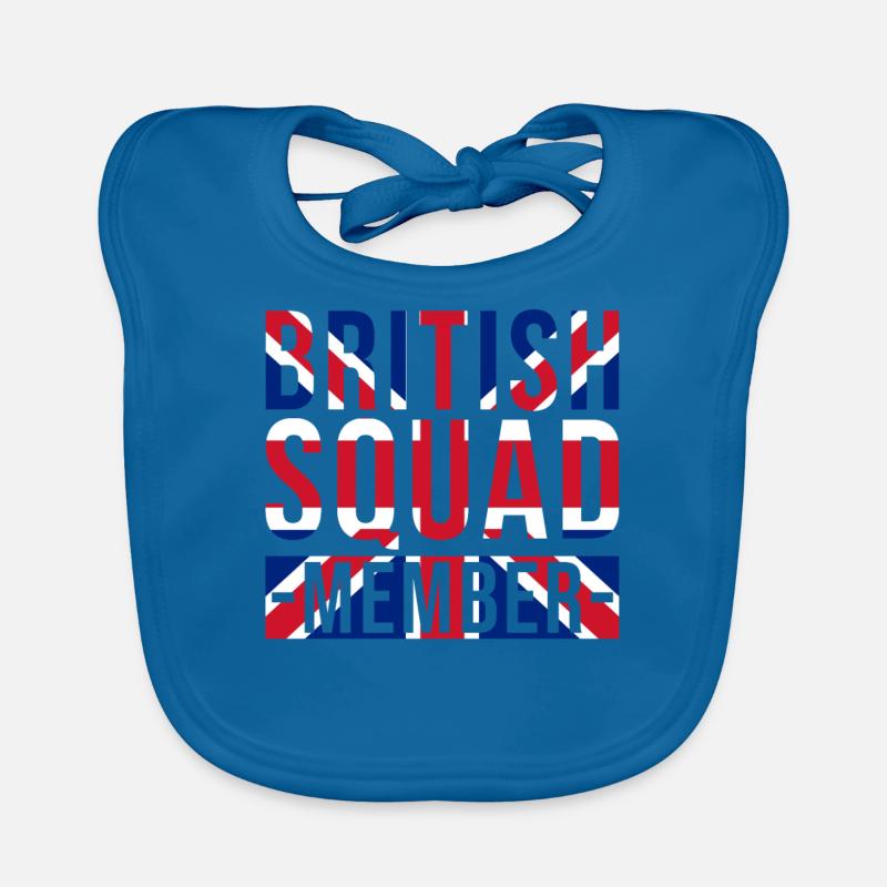 Membres de l’escouade britannique Bavoir bio Bébé