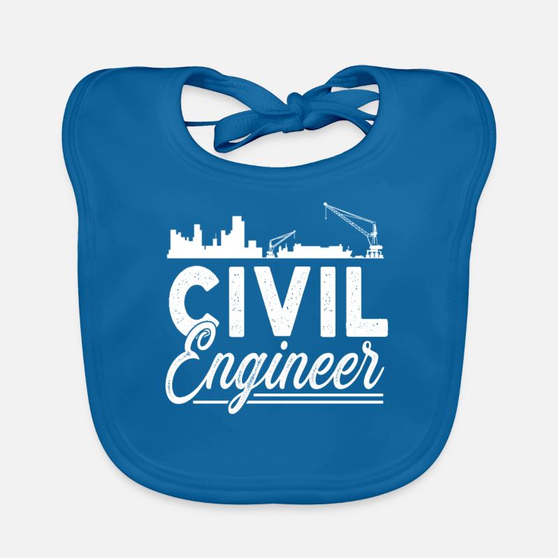 Civil Engineer Civil Engineering Student Profession Organic Baby Bibs