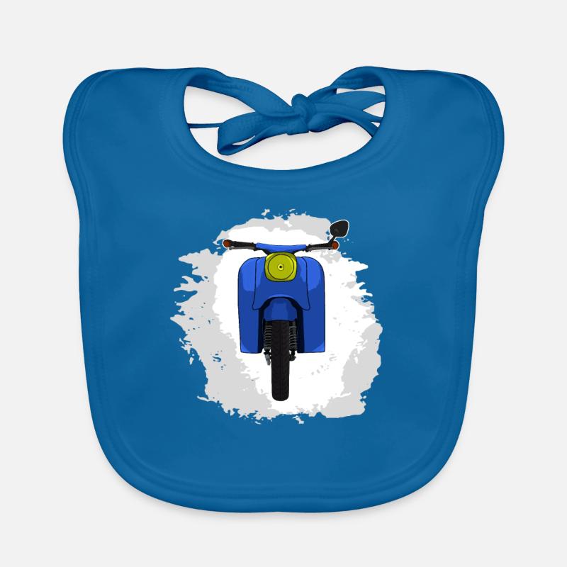 Schwalbe KR51 / Schwalbenfahrer / Ostalgie / Mofa Organic Baby Bibs