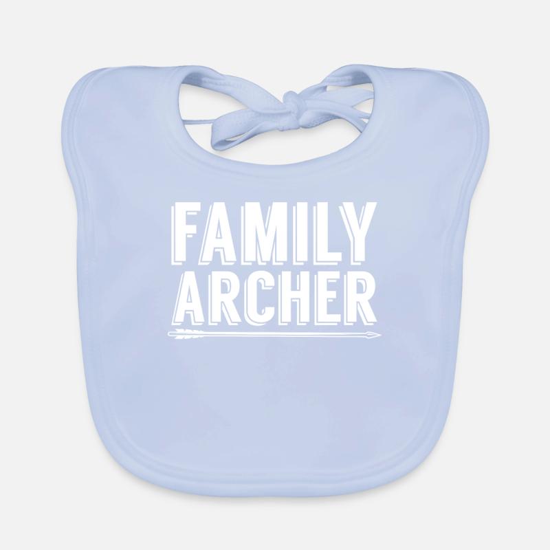 Bogenschütze Bogensport Pfeil Bogen Bogenschießen Baby Bio-Lätzchen