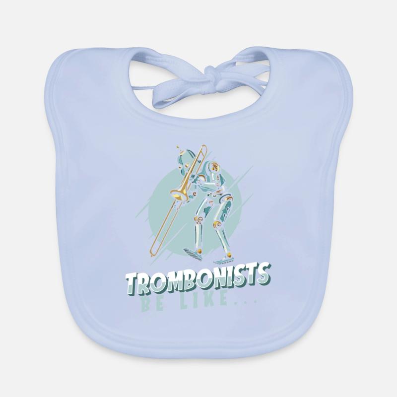 Trombone Bavoir bio Bébé