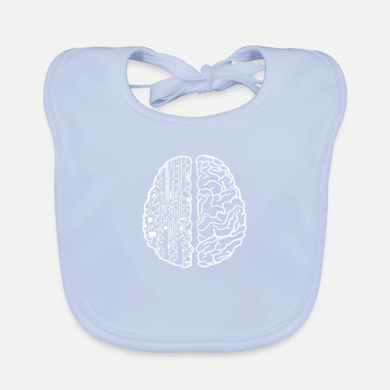 Programmer Coder Software Developer Organic Baby Bibs