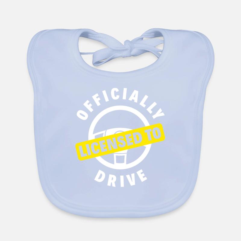 Driver's License Passed Gift Organic Baby Bibs