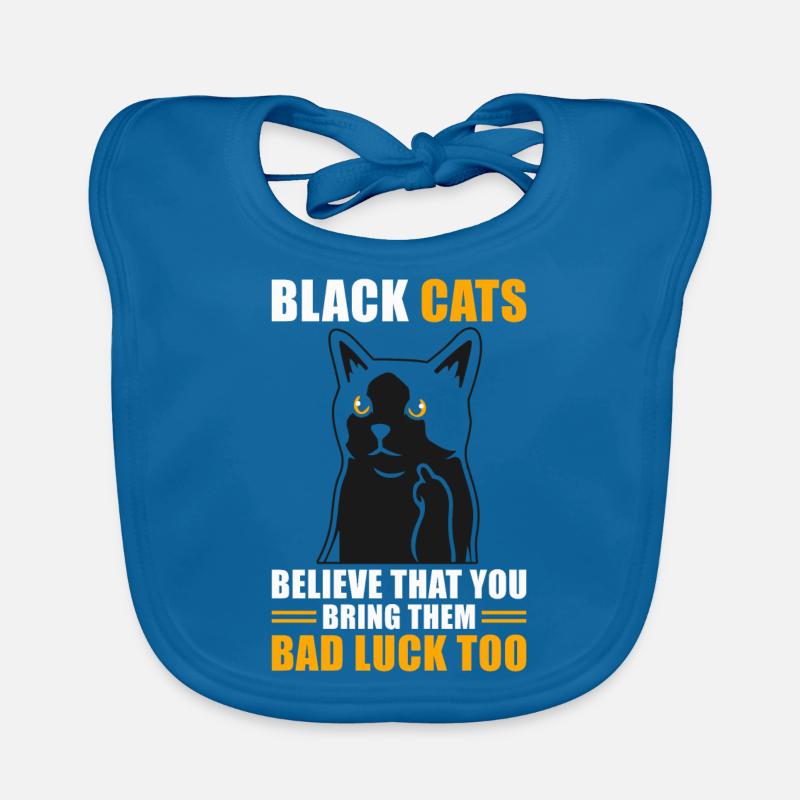 Superstition Chat Noir Bavoir bio Bébé