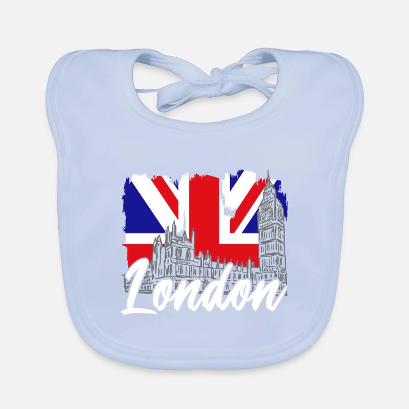 Londres Bavoir bio Bébé