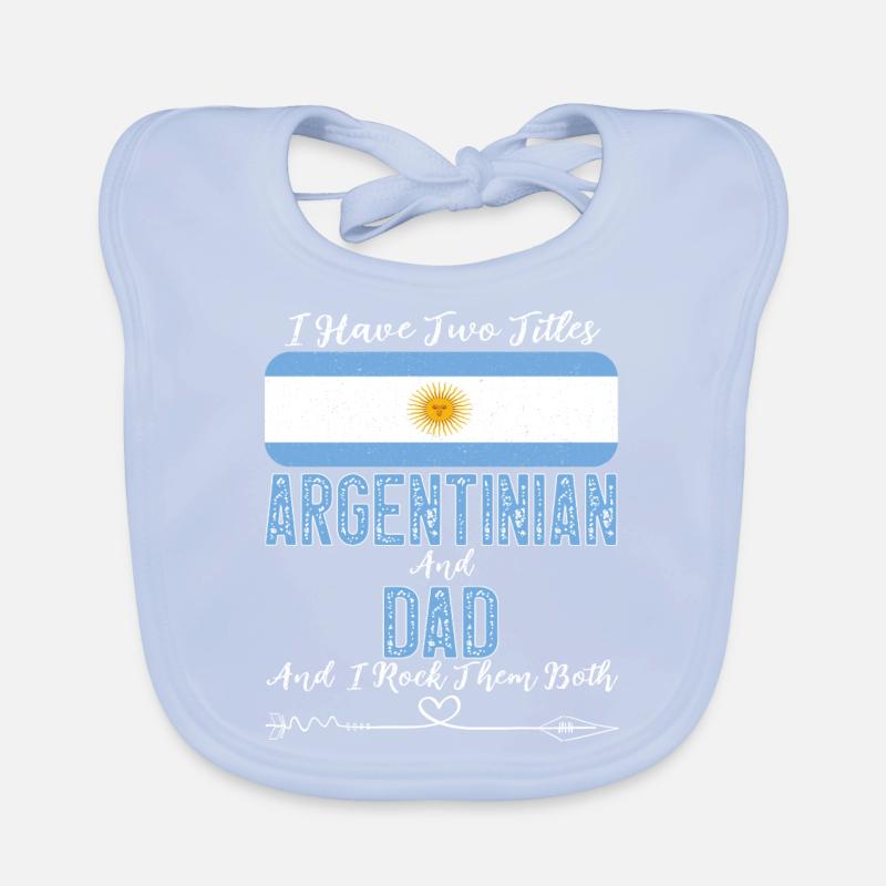 Père argentin Bavoir bio Bébé
