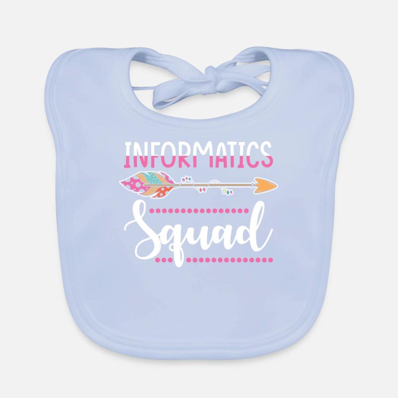 Computer scientist Organic Baby Bibs