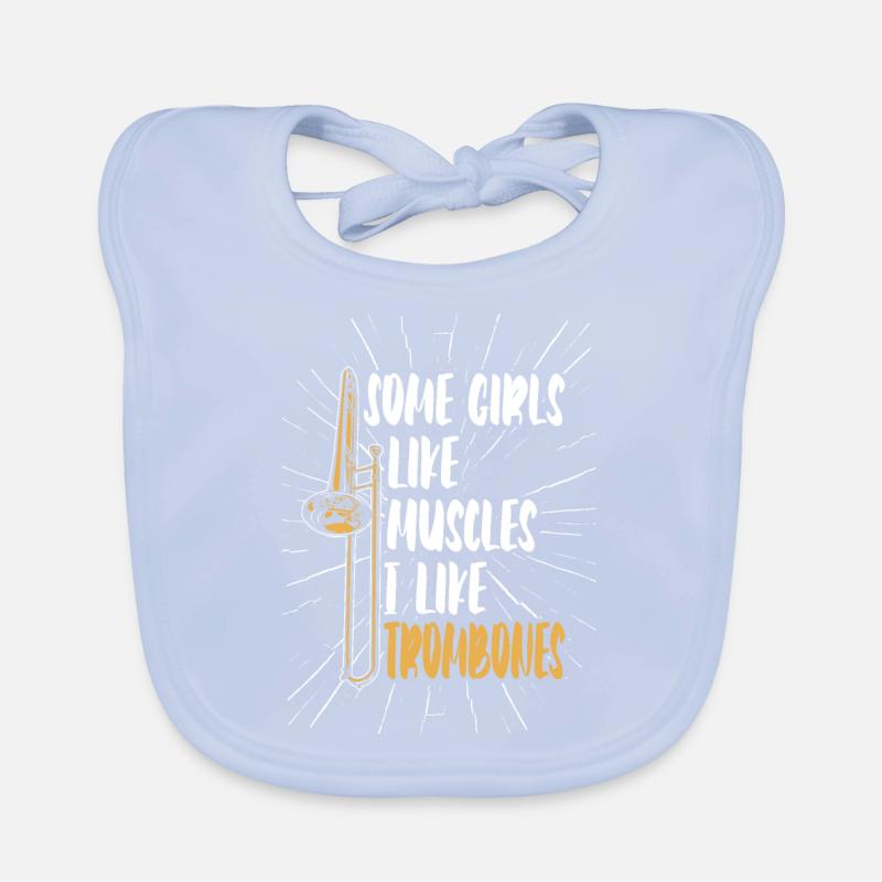 Trombone Organic Baby Bibs