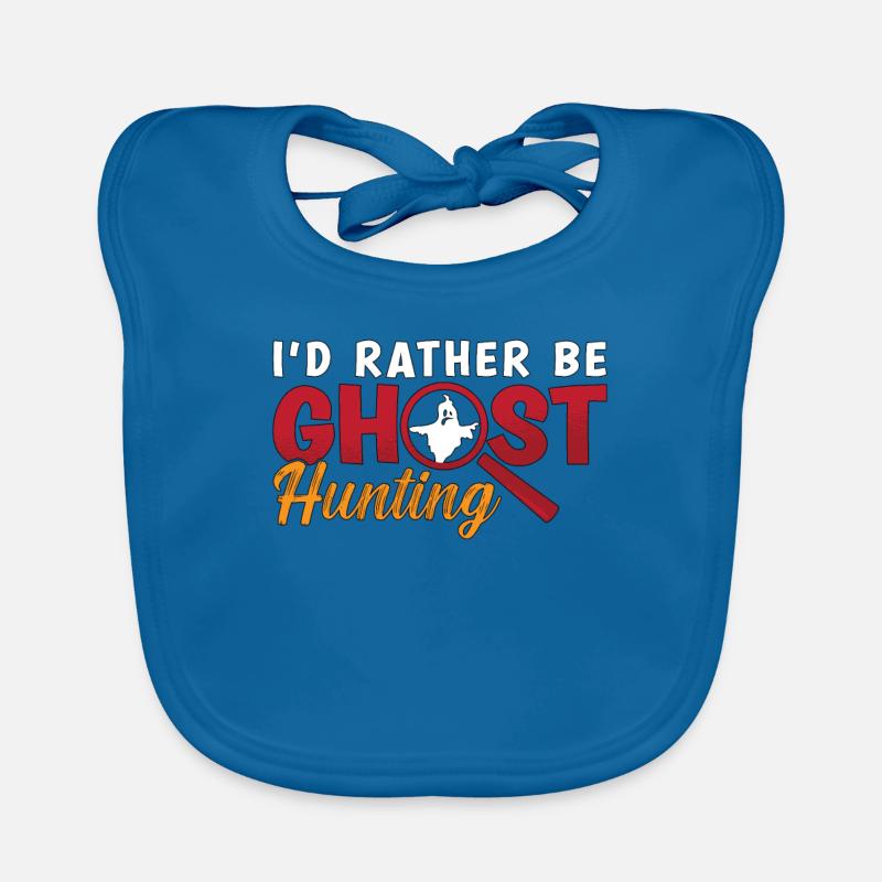 Ghost Hunter Paranormal Ghost Hunt Cadeau Bavoir bio Bébé