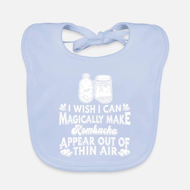 Le kombucha Bavoir bio Bébé