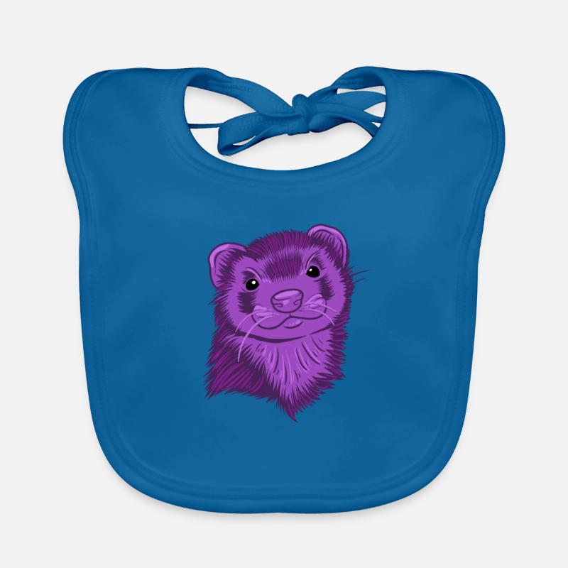 Frettchen Baby Bio-Lätzchen