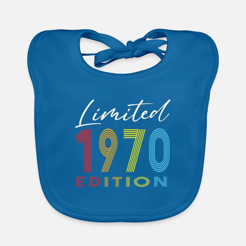 Édition limitée 1970 Bavoir bio Bébé