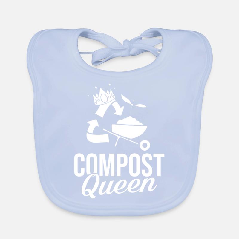 Composting Compost Worm Waste Organic Baby Bibs