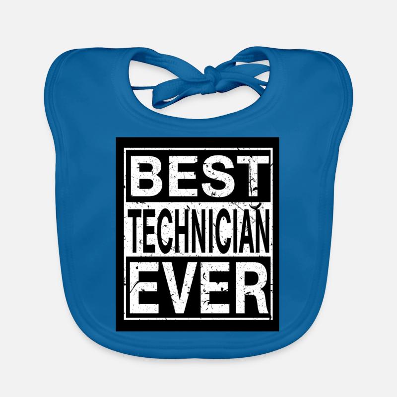 Technicien Meilleur Technicien Bavoir bio Bébé