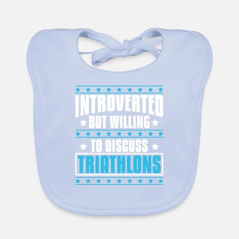 Triathlon Bavoir bio Bébé