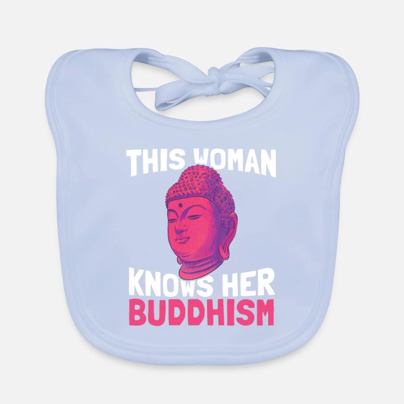Bouddha Bouddhisme bouddhiste Bavoir bio Bébé