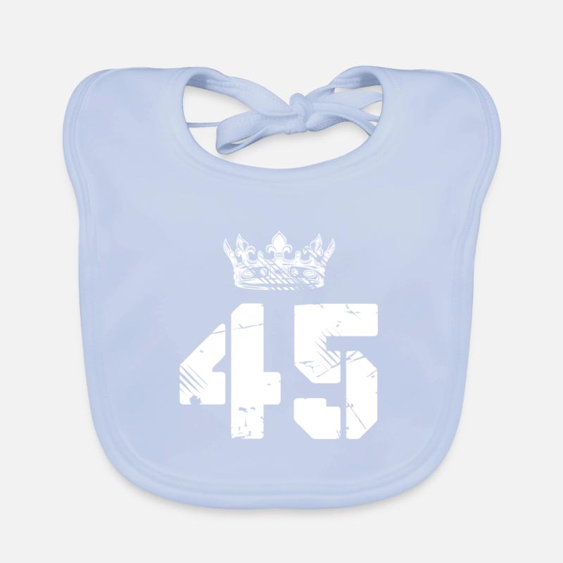 45 Couronne numérique Bavoir bio Bébé