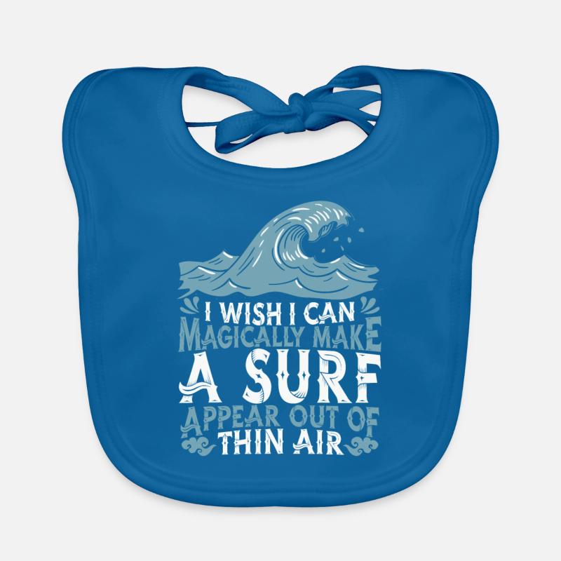 Surf Surfer Surfer Bavoir bio Bébé