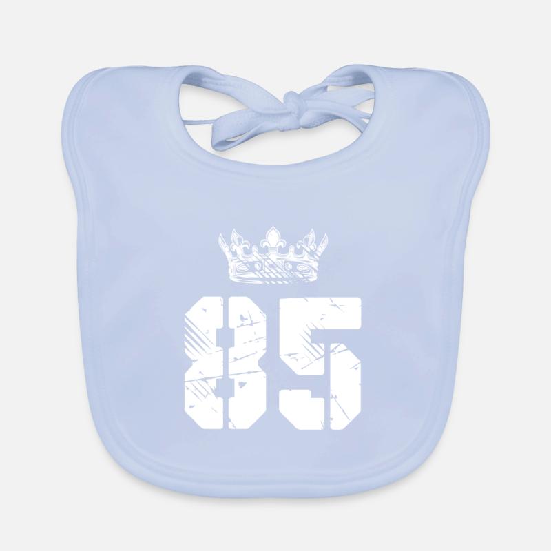 85 Couronne numérique Bavoir bio Bébé