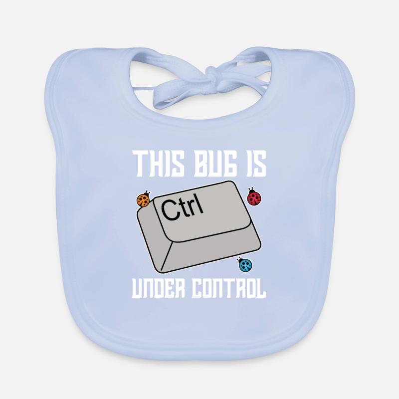 Programmer Coder Software Developer Organic Baby Bibs