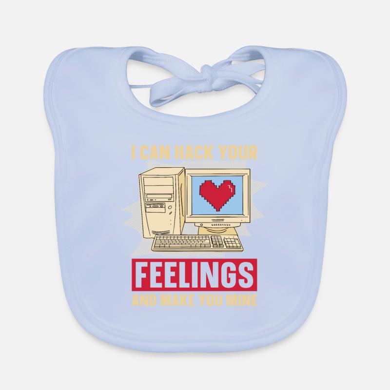 Programmer Coder Software Developer Organic Baby Bibs