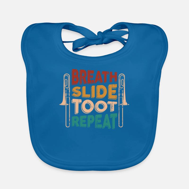 Trombone Bavoir bio Bébé