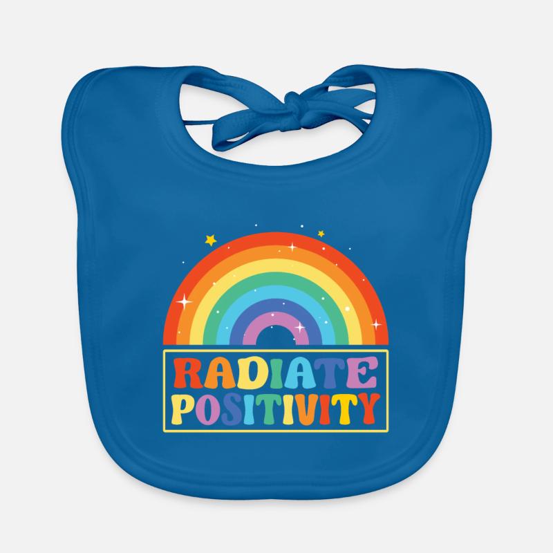 Radiate Positivity Baby Bio-Lätzchen