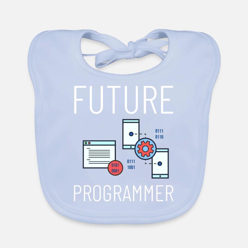 Programmer Programming Computer Developer Pc Organic Baby Bibs