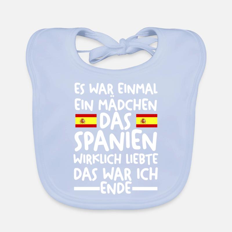 Espana Spanien Spanier Spanisches Baby Bio-Lätzchen