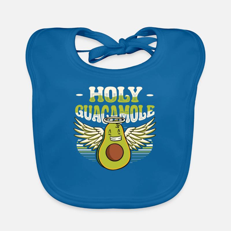Guacamole sacré drôle d’avocat Bavoir bio Bébé
