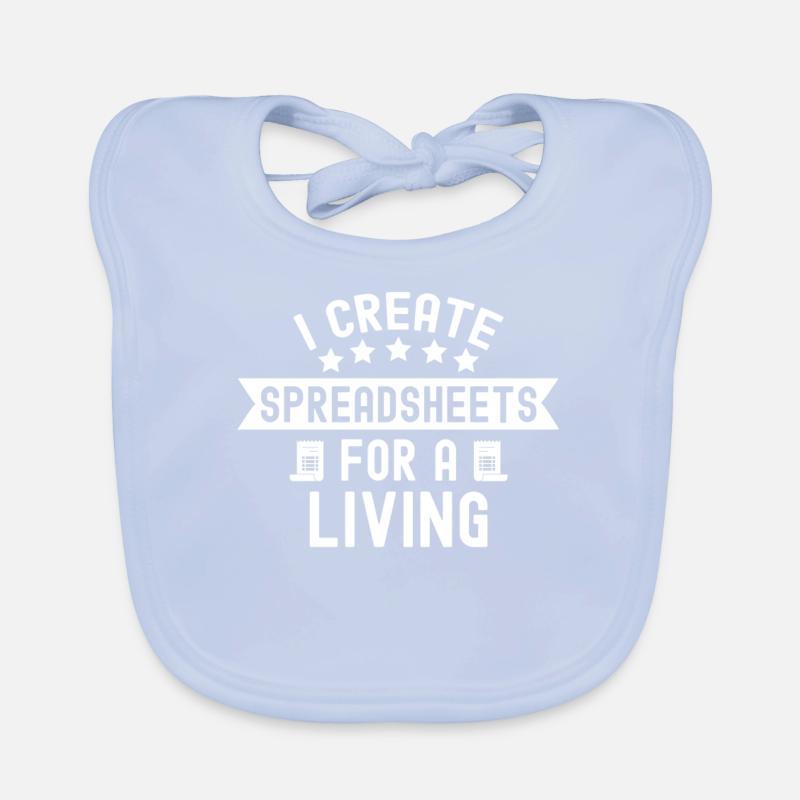 I Create Professional Spreadsheets Spreadsheets Organic Baby Bibs