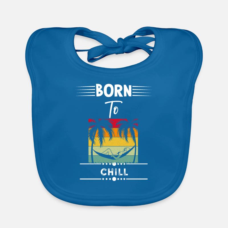 Hammock Saying Organic Baby Bibs